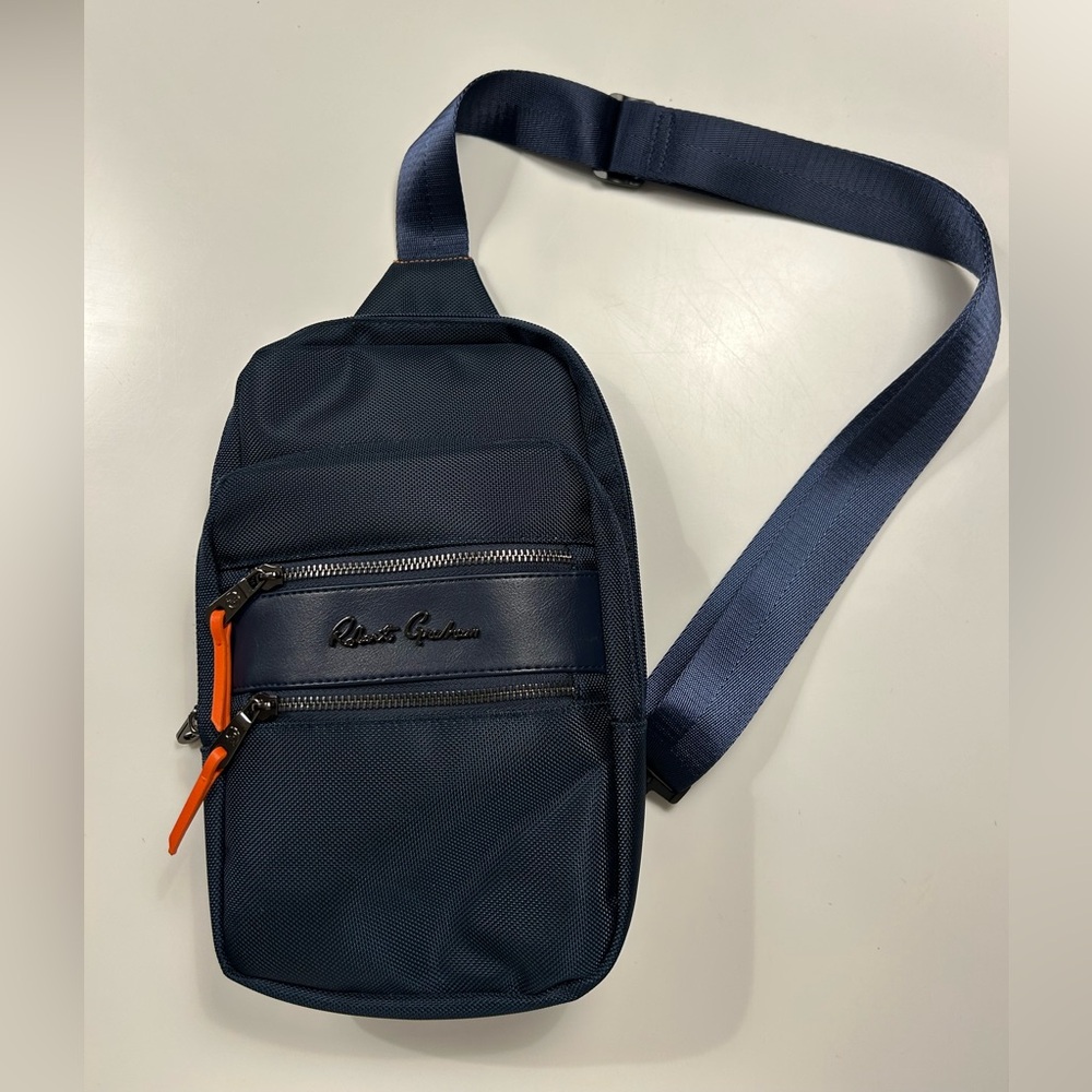 Robert Graham Dark Blue crossbody bag